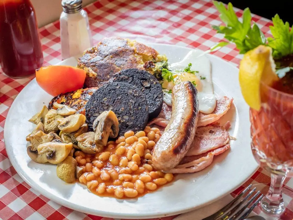 English Fry ups at Peppers